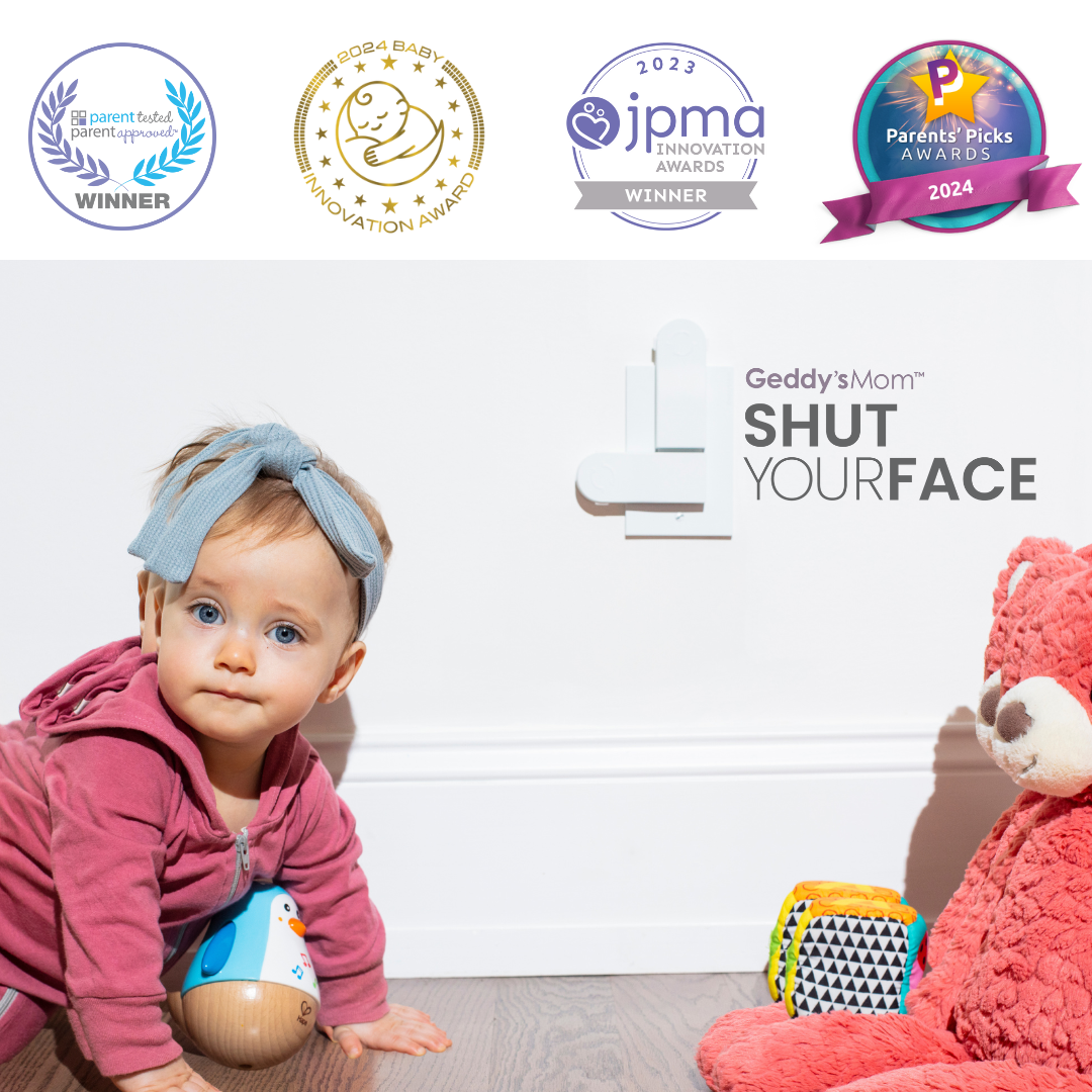 SHUT YOUR FACE - Self-Closing Outlet Cover (1-SCREW Duplex Outlets)
