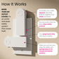 5-Pack Self-Closing Outlet Cover Safety System - Fits 1-Screw (Duplex) Outlets - Shut Your Face