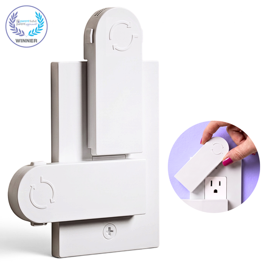 Self-Closing Dual Action Outlet Cover (2-SCREW Decora Outlets)