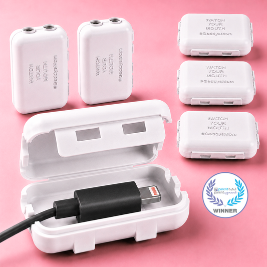 USB Charger Safety Cover (White 6-PACK)