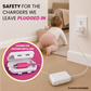 USB Charger Safety Cover (White 6-PACK)