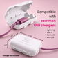 USB Charger Safety Cover (White 6-PACK)