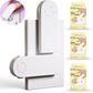 3-Pack Self-Closing Outlet Cover Plate Safety System - Fits Duplex (1-screw) Outlets - Shut Your Face