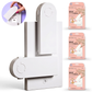 3-Pack Self-Closing Outlet Cover Plate Safety System - Fits Decora (2-screw) Outlets - Shut Your Face